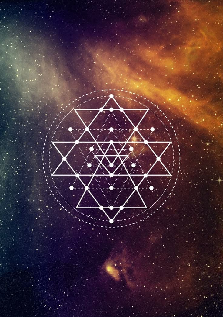 An illustrative sacred-geometry motif, shown as a symbolic reference — not a photograph of a specific property or Yantra Vaastuon has placed.